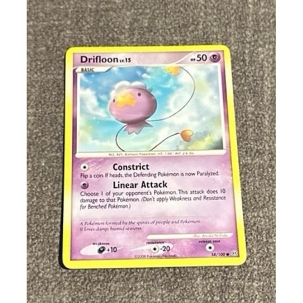 Drifloon Pokemon Card